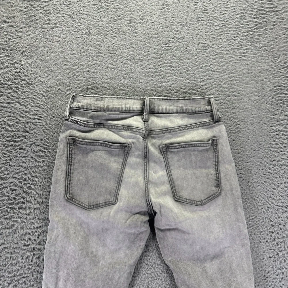 Old Navy Built-In Tough Jeans Mens 30x30 Gray Cotton Denim Straight Leg Slim Fit
